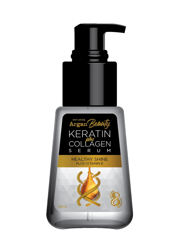 Argan Beauty Keratin With Collagen Hair Serum 65mL