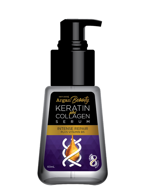 Argan Beauty Keratin With Collagen Hair Serum 65mL