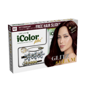 [Glitz & Glam Promo Pack] iColor Plus x Arci Muñoz Shampoo-In Hair Color 40mL Per Sachet (5 Sachets + FREE Hair Slides)
