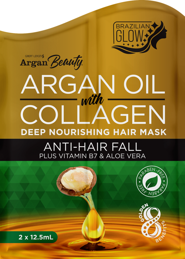 Argan Beauty Hair Mask with Argan Oil 2 x 12.5mL