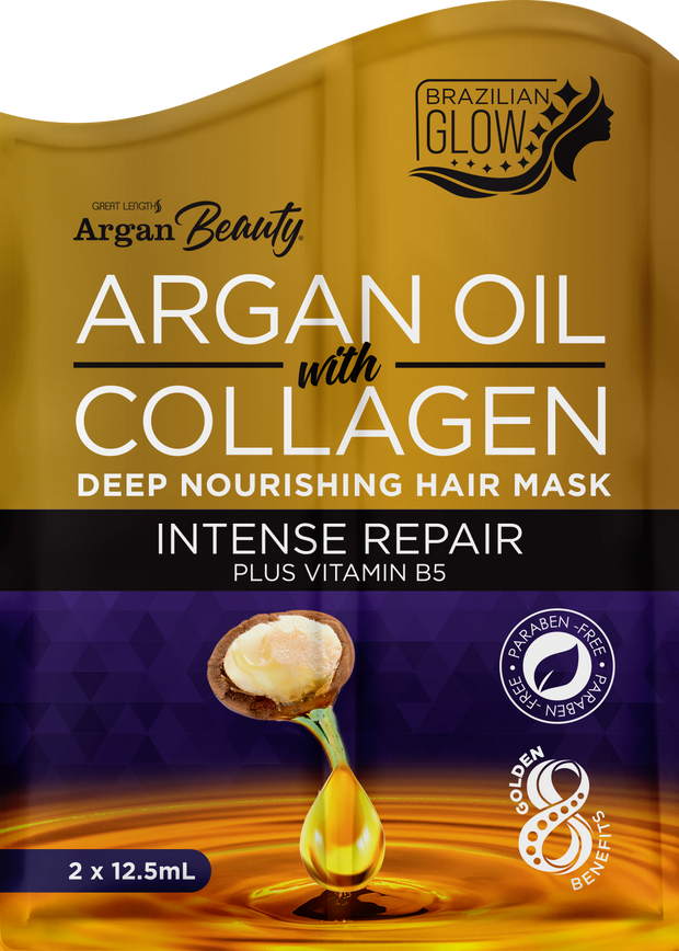 Argan Beauty Hair Mask with Argan Oil 2 x 12.5mL