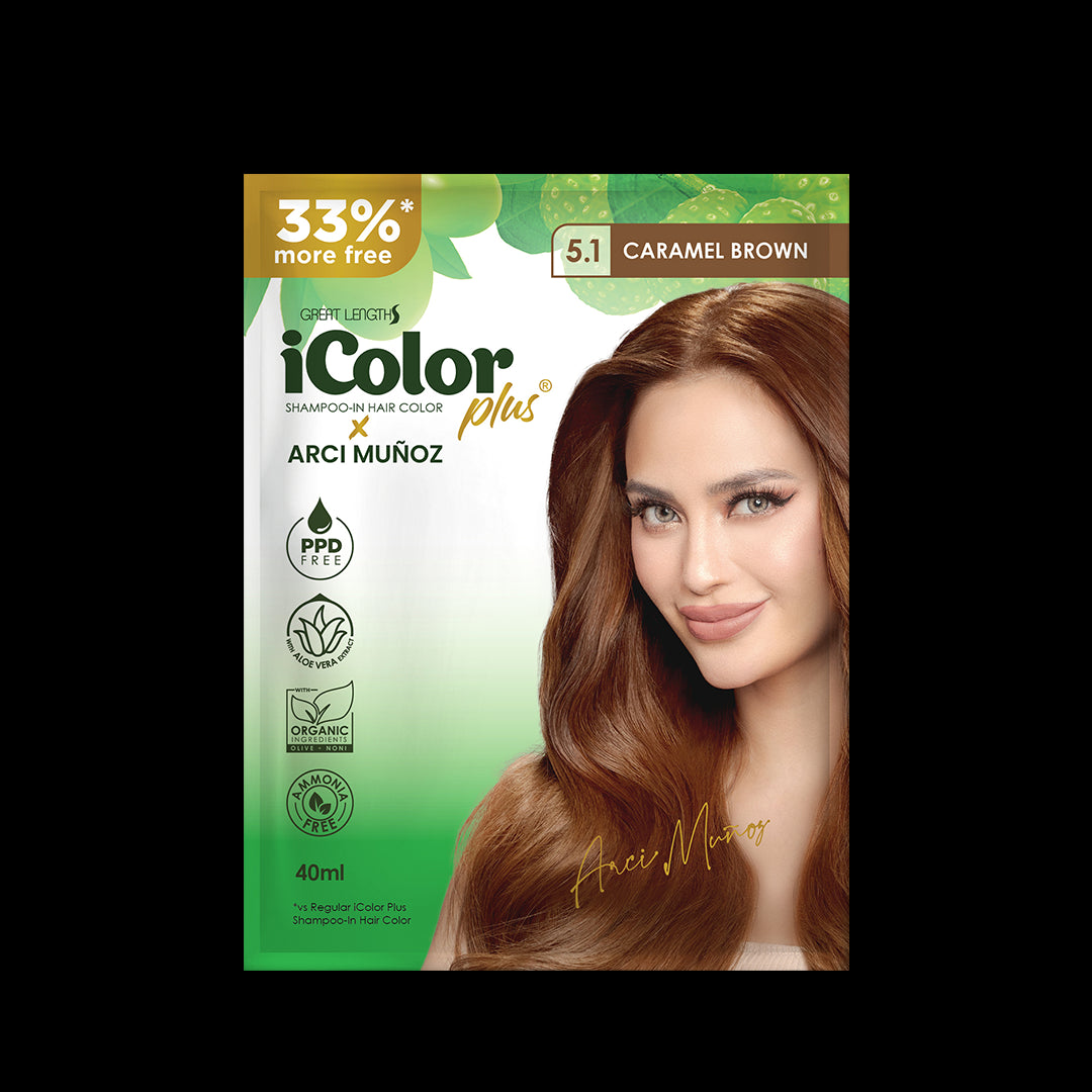 iColor Plus x Arci Muñoz ShampooIn Hair Color 40mL Great lengths