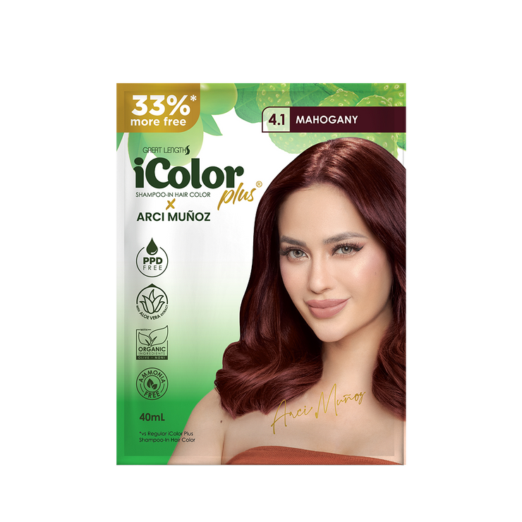 iColor Plus x Arci Muñoz Shampoo-In Hair Color 40mL