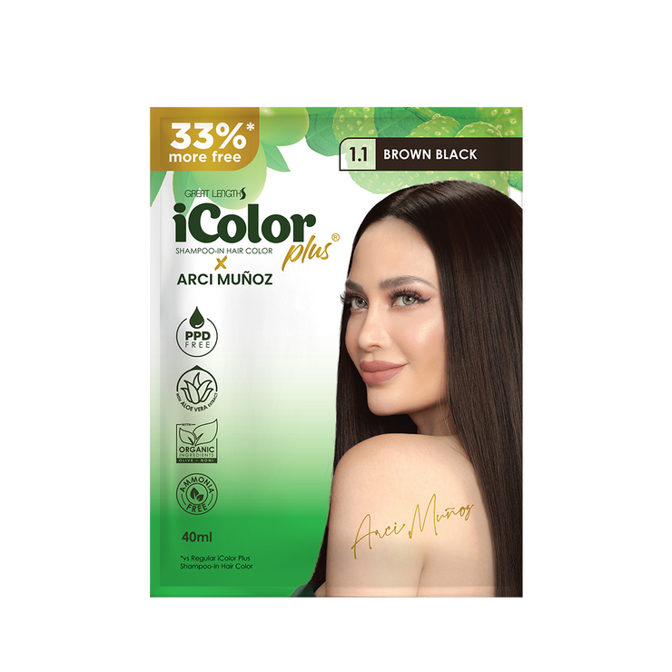 iColor Plus x Arci Muñoz Shampoo-In Hair Color 40mL