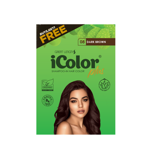iColor Plus Shampoo-In Hair Color 25mL/30mL 5 + 1 FREE
