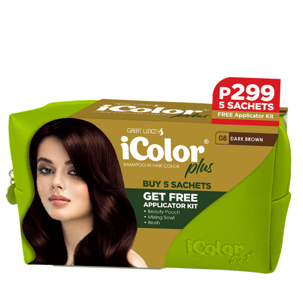 iColor Plus Browns Limited Edition Green Pouch (With free kit)